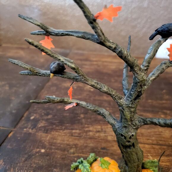 Department 56 Pumpkin Halloween Spooky Tree Village Accessory 52770 Original Box - Picture 5 of 12